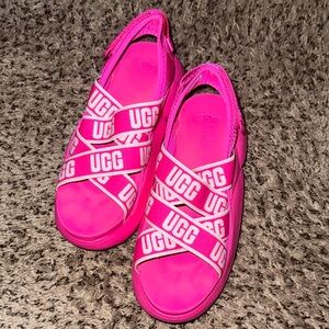 UGG Vibrant Pink Sandals